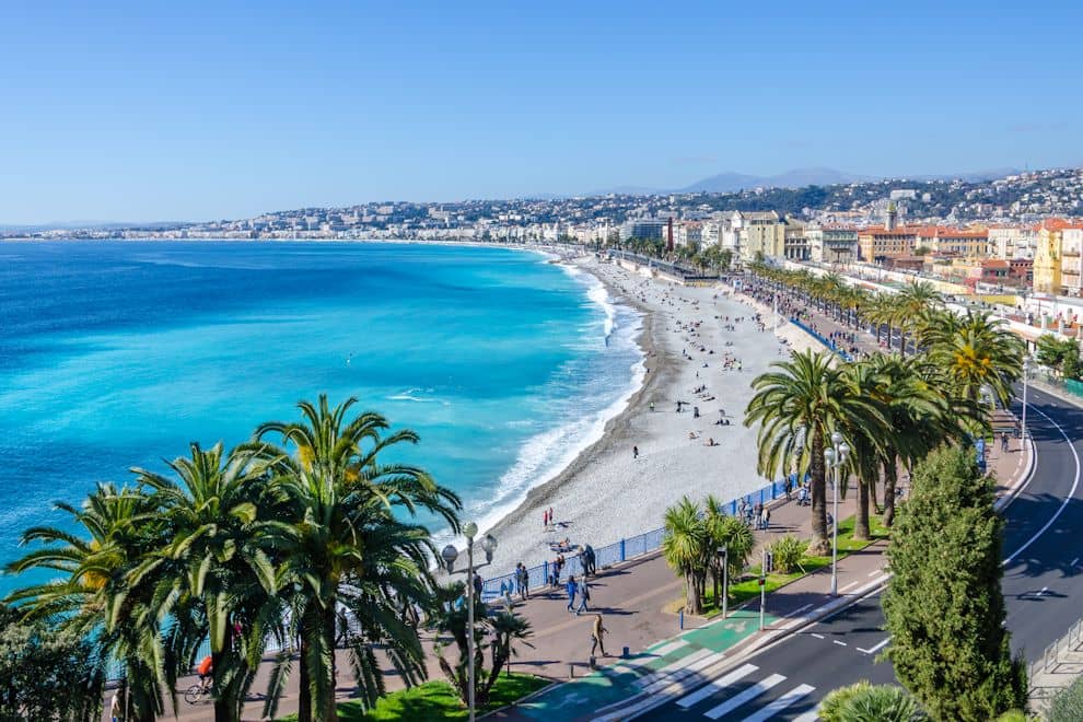 フルヴィエールの丘から一望するリヨン